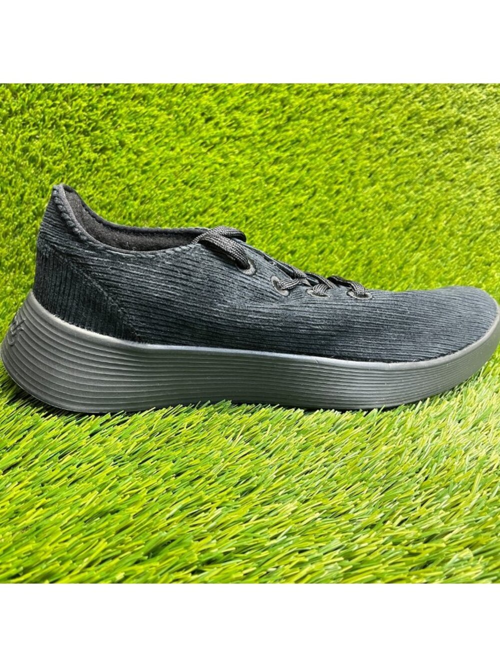Allbirds Wool Runner Go Mens Size 12.5 Black Athletic Running Shoes Sneakers